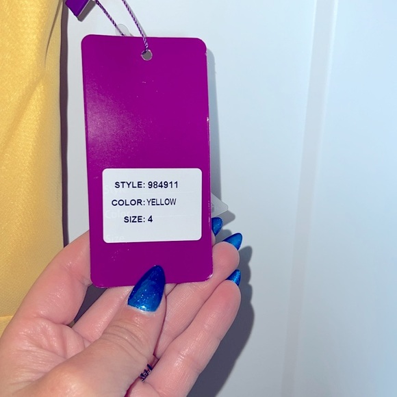 NWT Abby Paris 984911 - Yellow - Picture 6 of 7